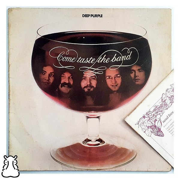 LP Deep Purple - Come Taste The Band - Vinil Leia Leia - Hm