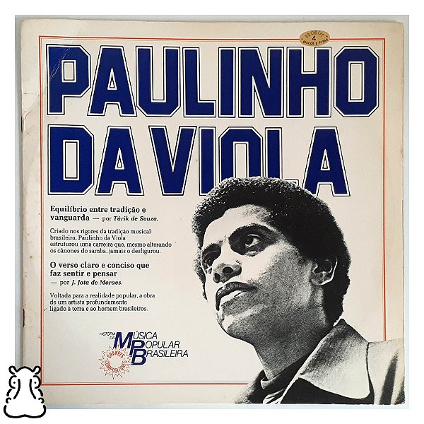 LP Paulinho da Viola - História da MPB Vinil Leia Leia - Hm