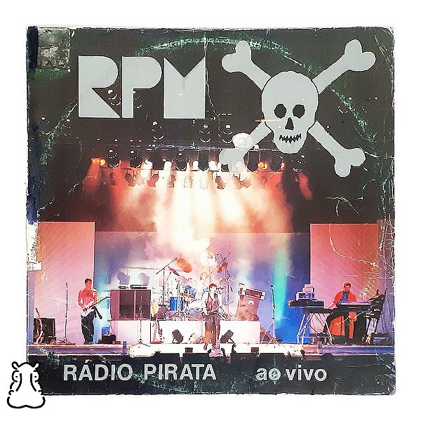 LP RPM - Rádio Pirata ao Vivo - Disco de Vinil 1986 - Hm