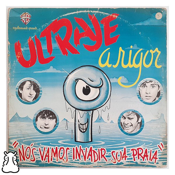 LP Ultraje A Rigor Vamos Invadir Sua Praia Vinil 1985 - Hm