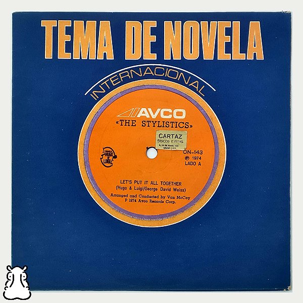 EP Compacto The Stylistics Let's Put All Together Vinil - Hm