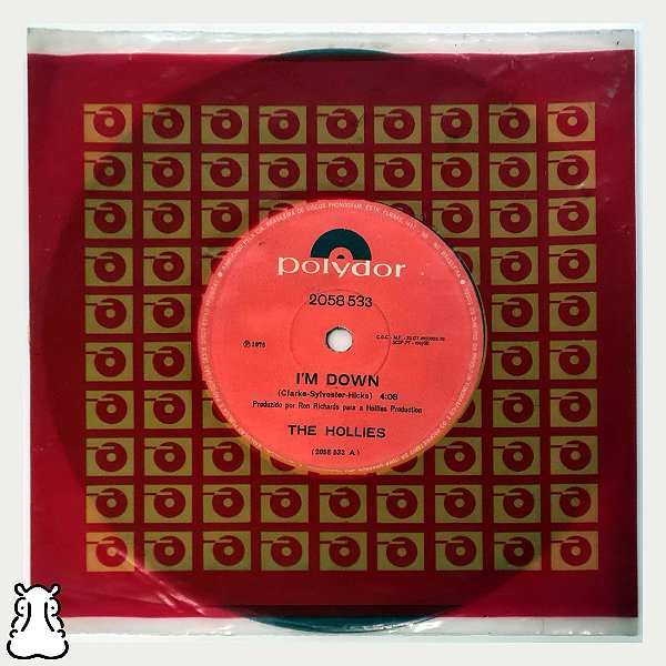 EP Compacto The Hollies I'm Down Hello Baby Vinil 1975 - Hm