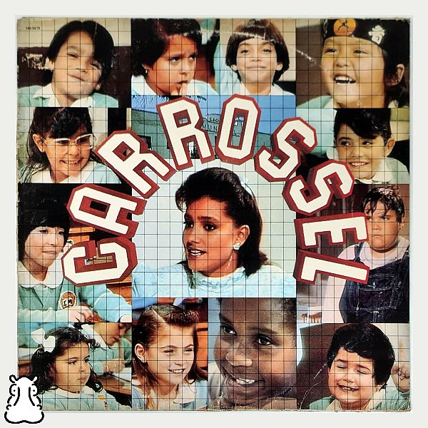 LP Novela - Carrossel - Nacional - Disco de Vinil 1991 - Hm
