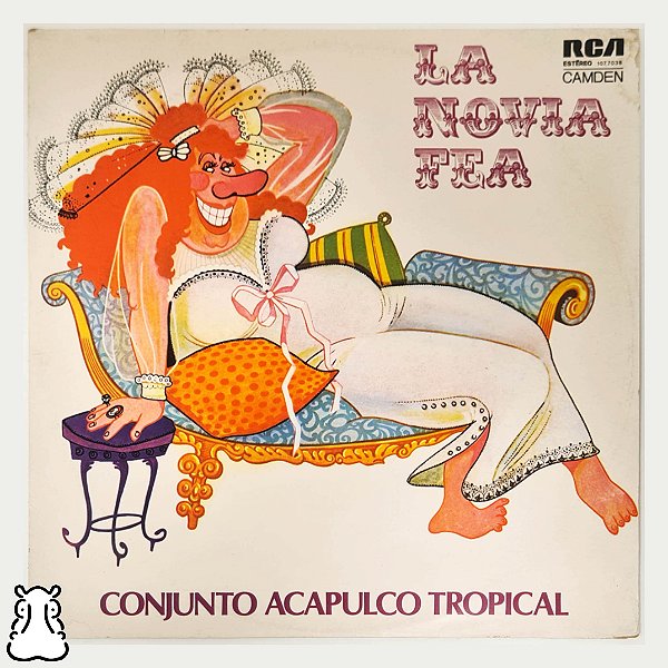 LP Conjunto Acapulco Tropical - La Novia Fea Vinil 1975 - Hm