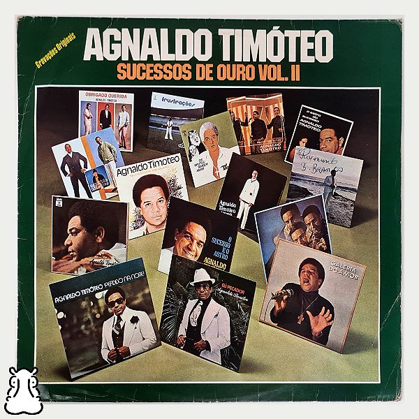 LP Agnaldo Timóteo - Sucessos De Ouro Vol. II - Vinil - Hm