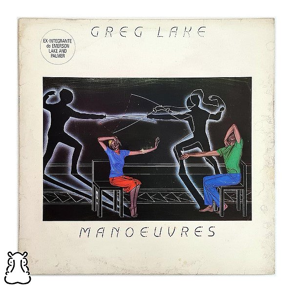 LP Greg Lake - ELP - Manoeuvres - Vinil 1983 - Hm