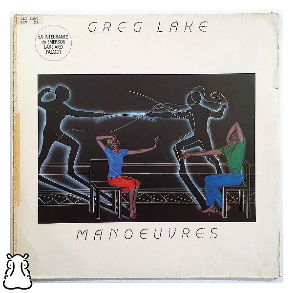 LP Greg Lake - ELP - Manoeuvres - Vinil 1983 - Hm