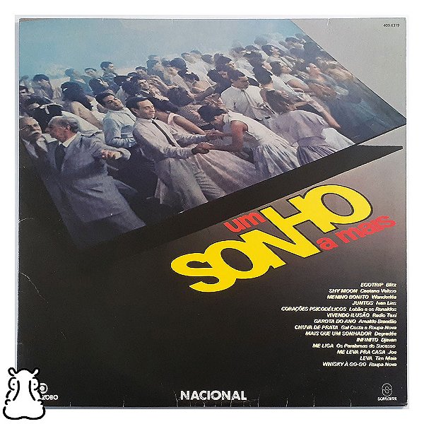 LP Novela - Um Sonho a Mais - Nacional 1985 Disco Vinil - Hm