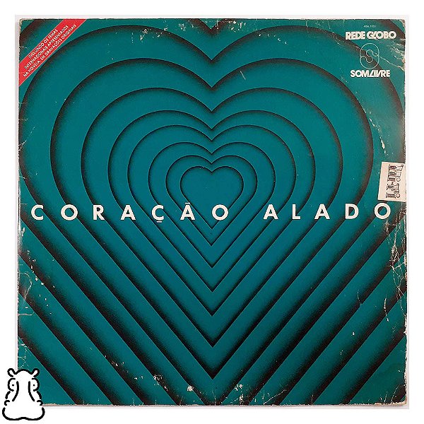 LP Novela Coração Alado Internacional Disco Vinil 1980 - Hm