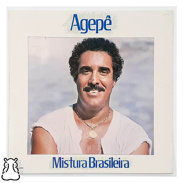LP Agepê - Mistura Brasileira - Disco de Vinil 1984 - Hm