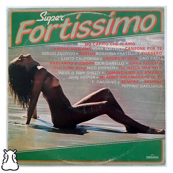LP Super Fortíssimo - Coletãnea - Disco Vinil 1983 Leia - Hm