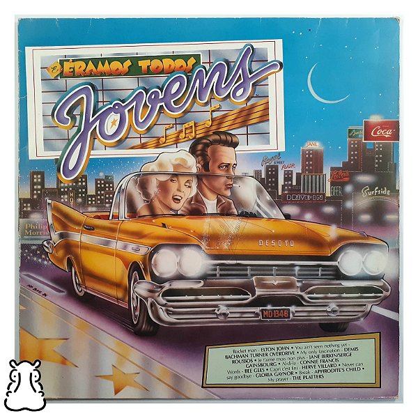 LP Éramos Todos Jovens - Disco de Vinil 1986 - Hm