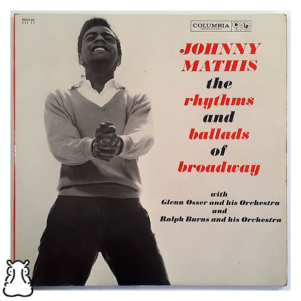 LP Johnny Mathis Rhythm Ballad Broadway Vinil Importado - Hm
