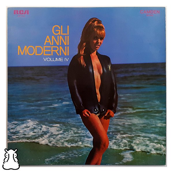 LP Gli Anni Moderni - Vol. IV Disco de Vinil Mono 1971 - Hm