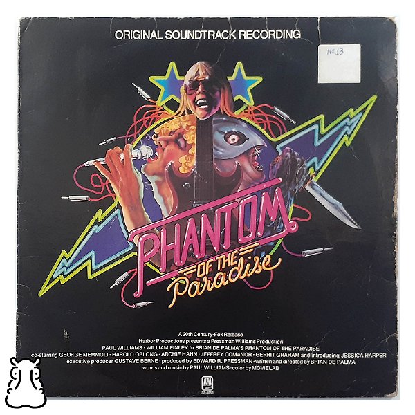 LP Trilha Filme Phantom of Paradise Vinil Importado Leia- Hm