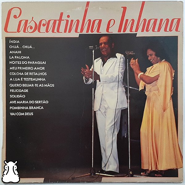 LP Cascatinha e Inhana - Índia - Disco de Vinil 1981 - Hm