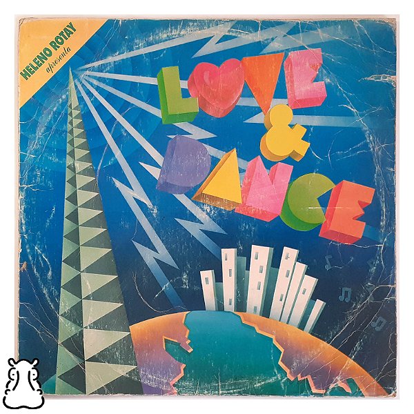 LP Heleno Rotay - Love & Dance Disco de Vinil 1993 Leia - Hm