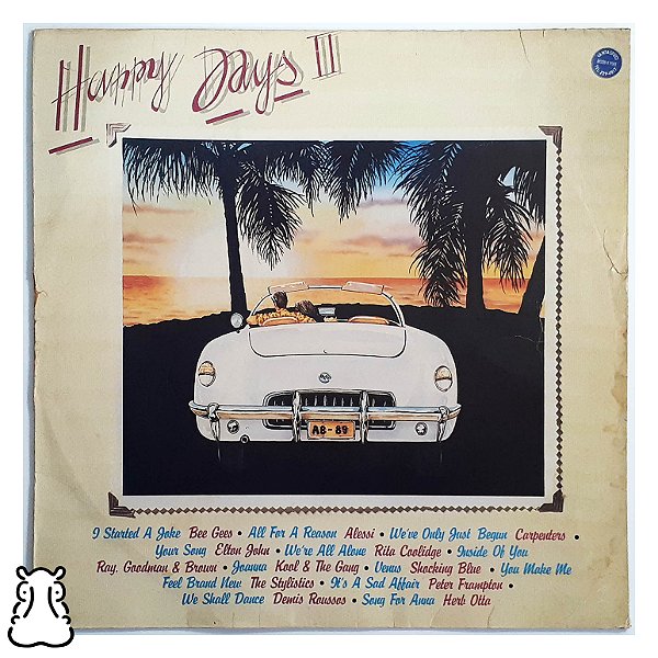 LP Happy Days 2 - Disco de Vinil 1989 - Hm