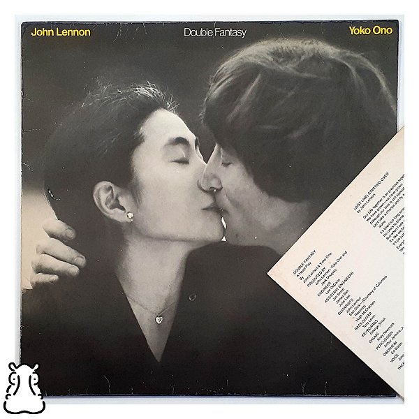 LP John Lennon e Yoko Ono Double Fantasy Vinil Encarte - Hm