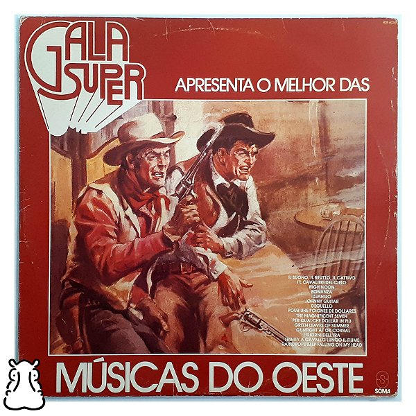 LP Gala Super Apresenta Melhor das Músicas Oeste Vinil - Hm