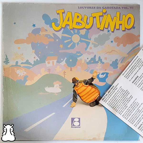 LP Jabutinho Louvores Garotada Vol 6 1993 Vinil Encarte - Hm