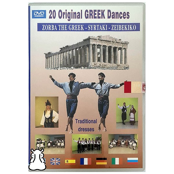 DVD 20 Original Greek Dances - Importado - 2004 - Hm