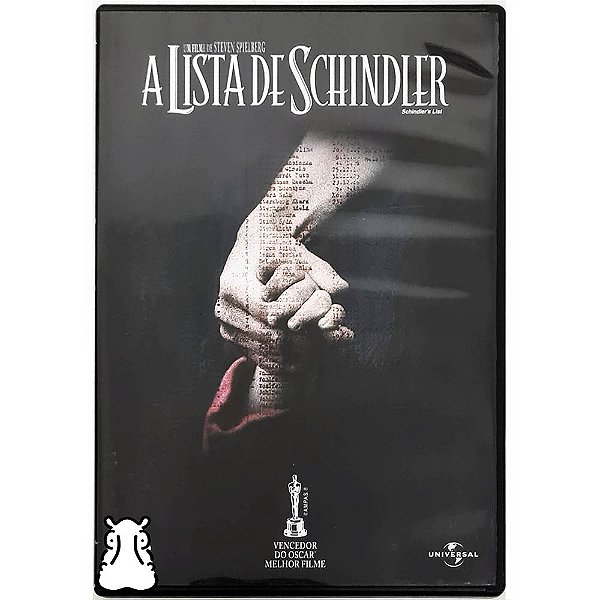 DVD Filme A Lista De Schindler - Hm