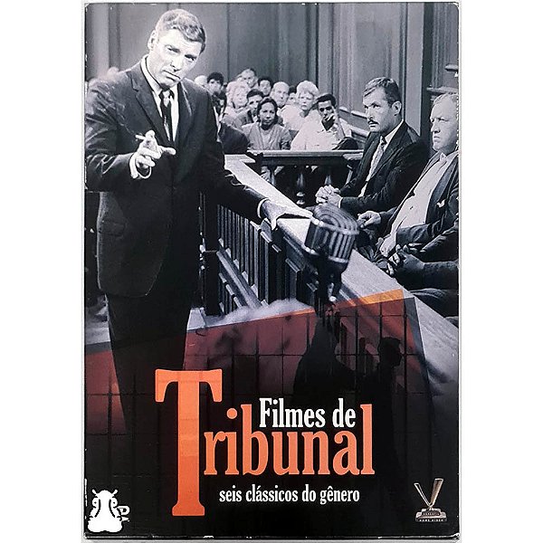 DVD Filmes De Tribunal Seis Clássicos Do Gênero 3 DVDs - Hm