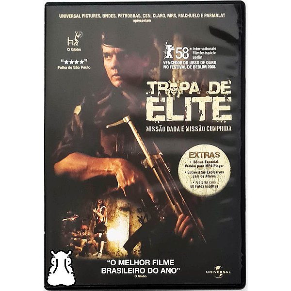 DVD Filme Tropa De Elite - Hm