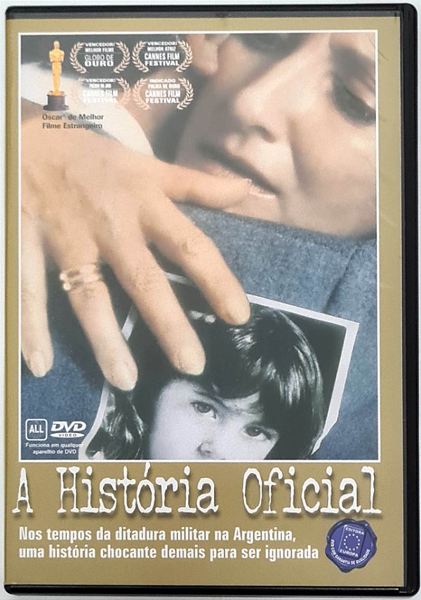 DVD Filme A História Oficial Ditadura Militar Argentina - Hm