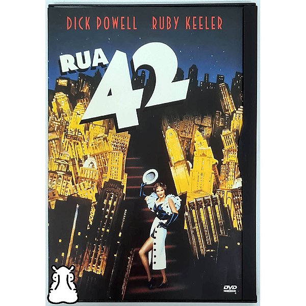 DVD Filme Rua 42 - Dick Powell - Ruby Keeler - Hm