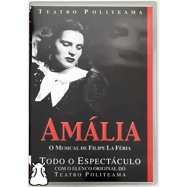 DVD Filme Amália - O Musical De Filipe La Féra - Hm