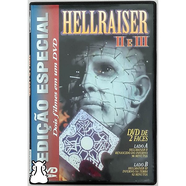 DVD Filme Hellraiser II e III - Edição Especial - Hm