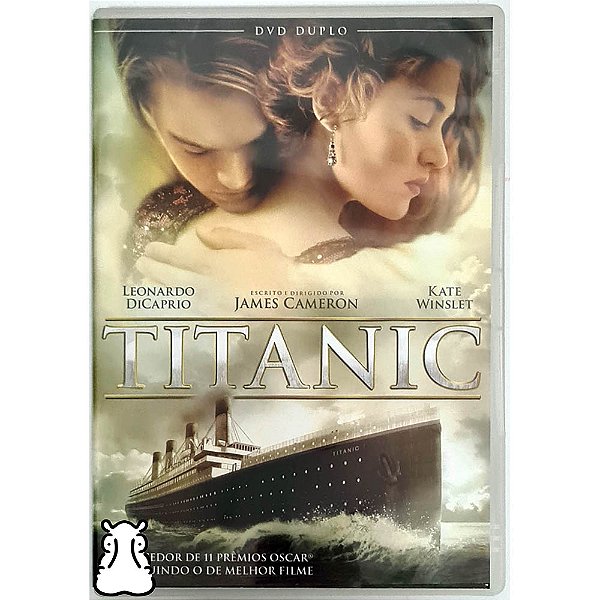 DVD Filme Titanic - Leonard DiCaprio Kate Winslet Duplo - Hm