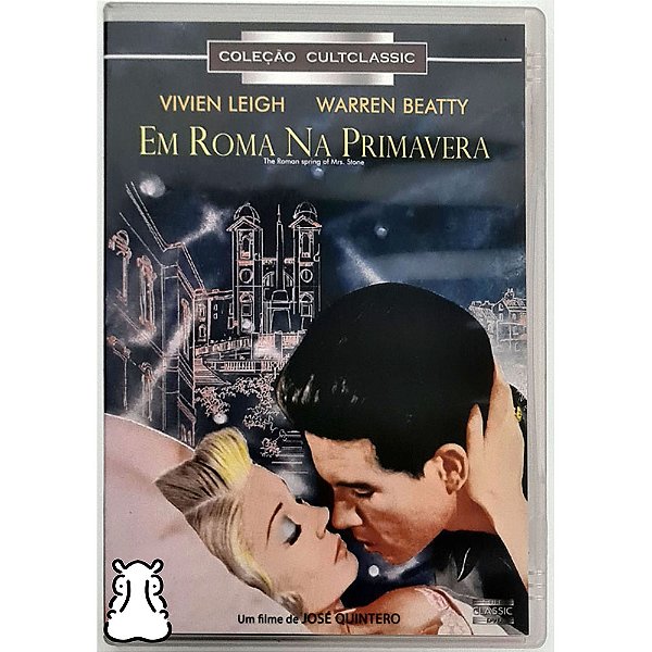 DVD Filme Em Roma Na Primavera - Vivien Leigh - Hm