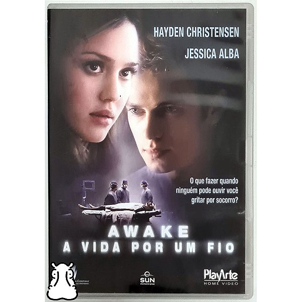 DVD Filme Awake - A Vida Por Um Fio - Jessica Alba - Hm