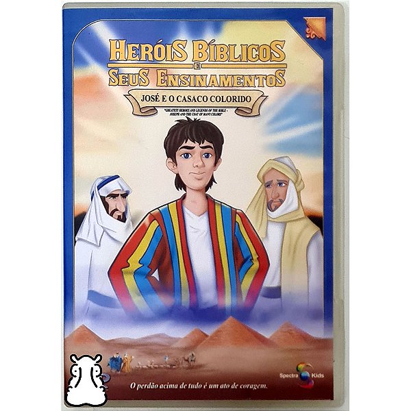 DVD Heróis Bíblicos - José e o Casaco Colorido - Hm