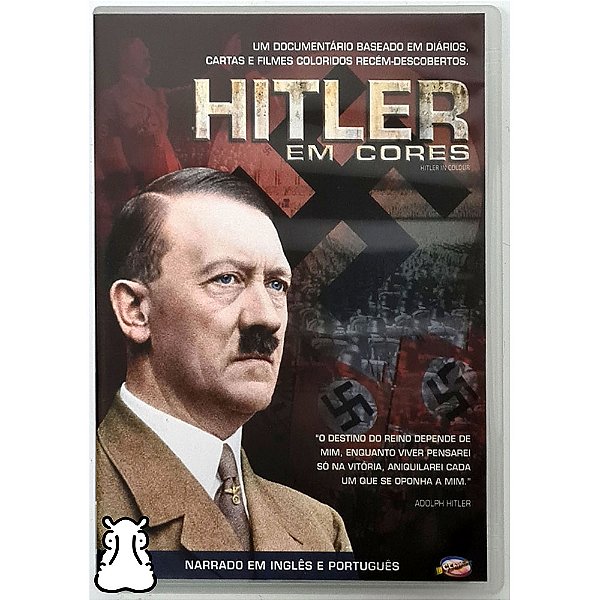 DVD Documentário Hitler Em Cores - Hm