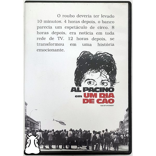 DVD Filme Um Dia De Cão - Al Pacino - Hm