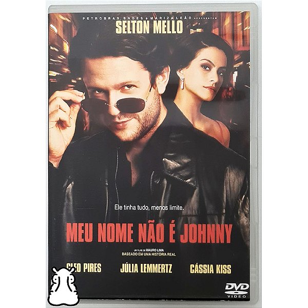 DVD Filme Meu Nome Não É Johnny - Selton Mello - Hm
