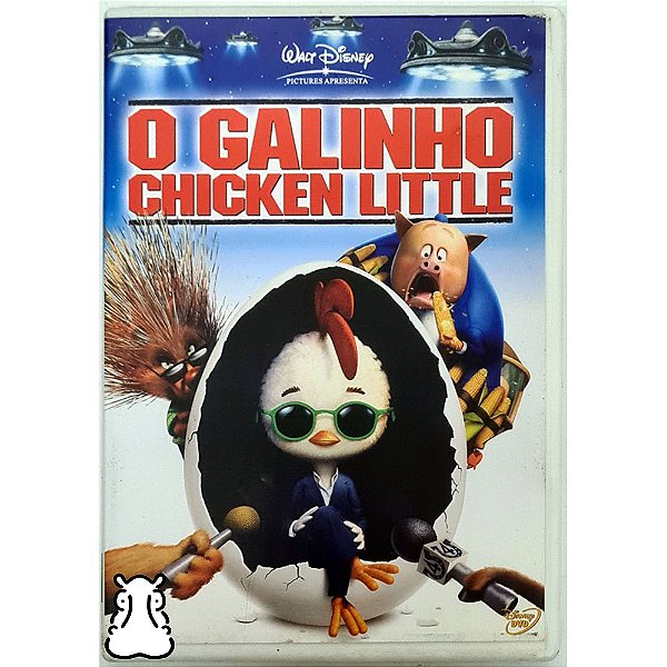 DVD Filme Desenho O Galinho - Chicken Little - Disney - Hm