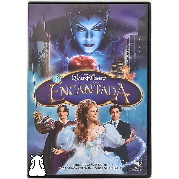 DVD Filme Desenho Encantada - Walt Disney - Hm