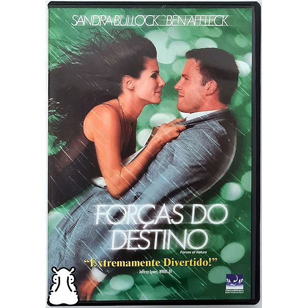 DVD Filme Forças Do Destino Sandra Bullock Ben Affleck - Hm