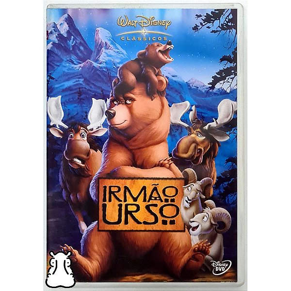 DVD Filme Desenho Irmão Urso - Walt Disney - Hm