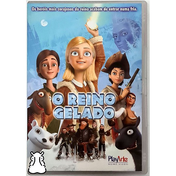 DVD Filme Desenho O Reino Gelado - Hm