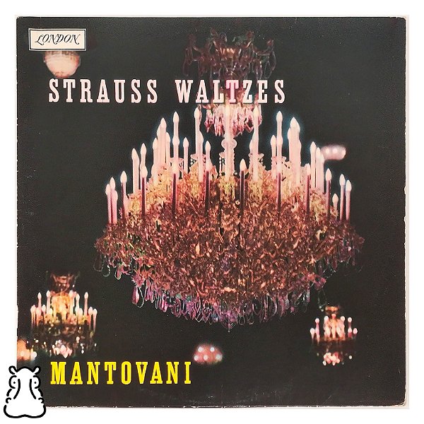 LP Mantovani - Strauss Waltzes - Disco de Vinil 1981 - Hm