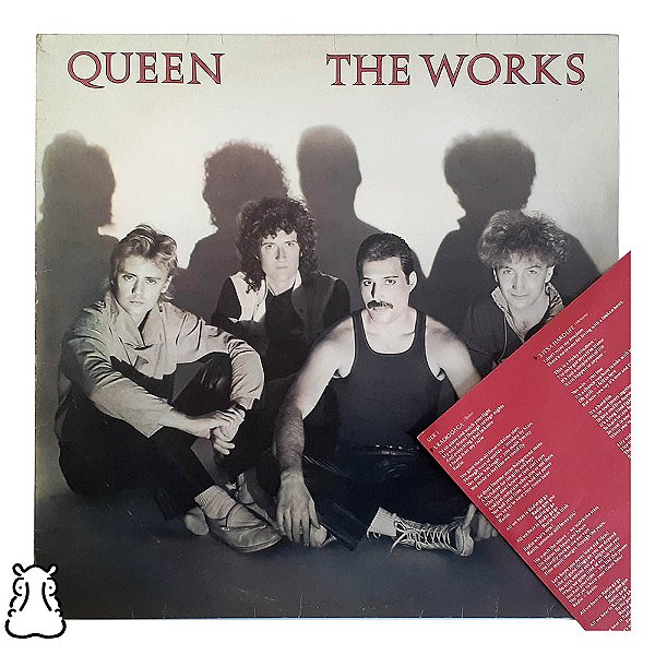 LP Queen - The Works - Disco de Vinil 1984 Encarte - Hm