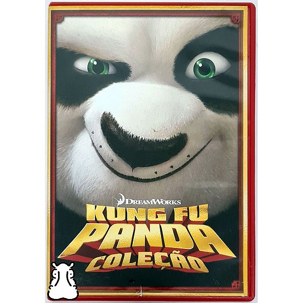 DVD Filme Desenho Kung Fu Panda - Coleção - Hm