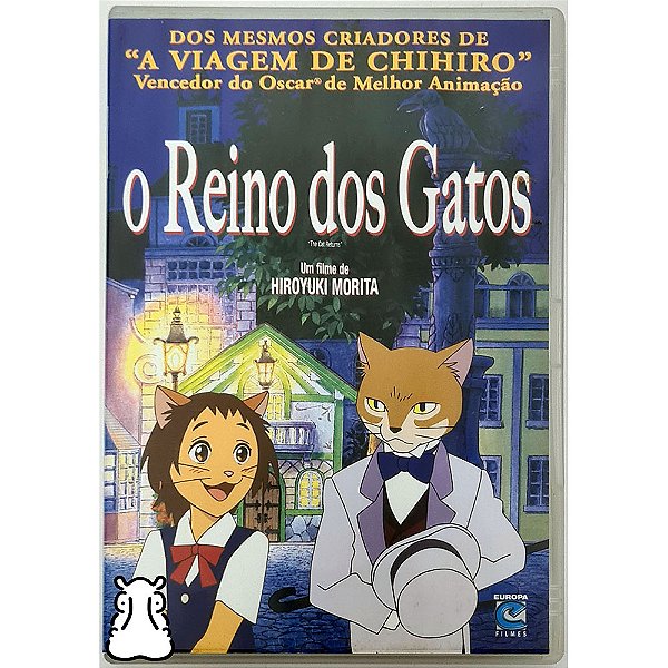 DVD Filme Desenho O Reino Dos Gatos - Hm