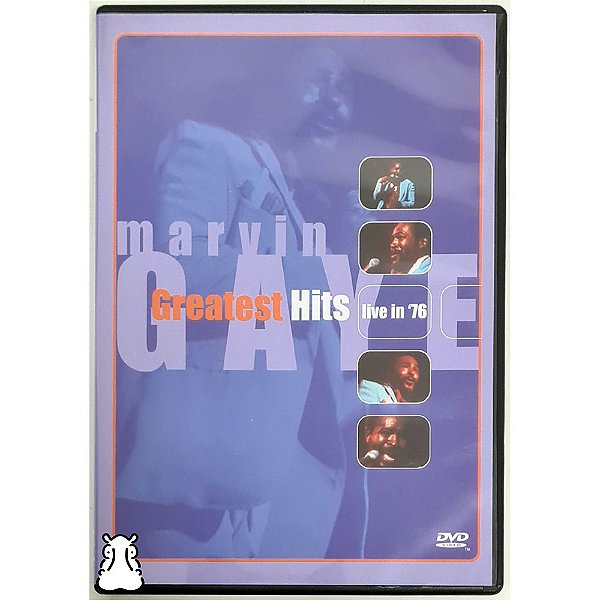 DVD Marvin Gaye - Greatest Hits Live In '76 - Hm
